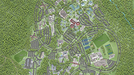 UWF校园地图图片